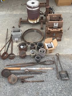 Metal Casting Foundry Equipment Lot