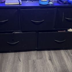 Small Black Dresser 