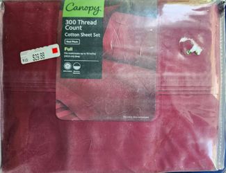 Canopy 4 piece full sheet set, 300 thread count