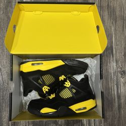 Air Jordan 4 Yellow Thunder 6Y