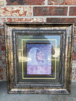 Painting framed Ramses" by artist John David Parrish