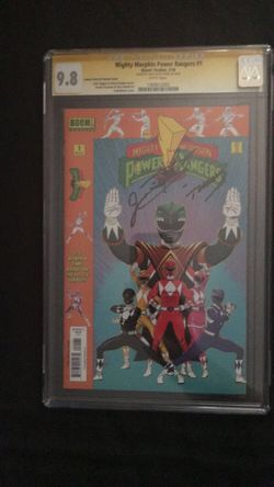 Mighty Morphin Power Rangers #1 comic book CGC graded