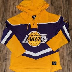 New Men’s Size Medium & Large LA Lakers Hoodie