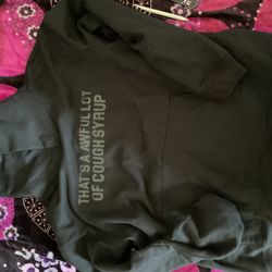 Cough Syrup Hoodie Size Xl