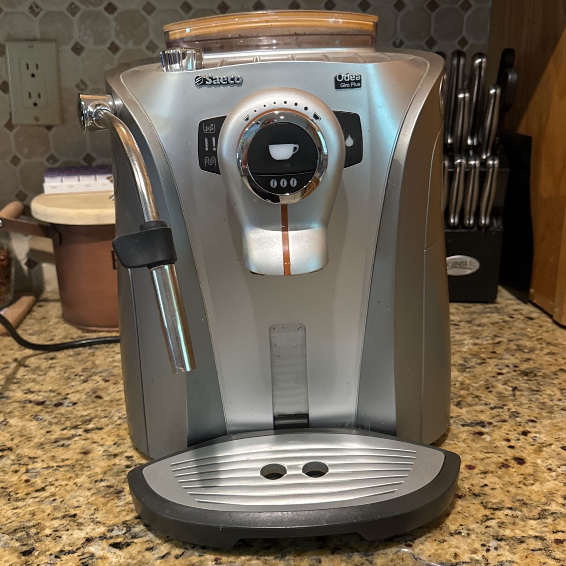 Espresso Machine Super Automatic Saeco Odea Giro Plus