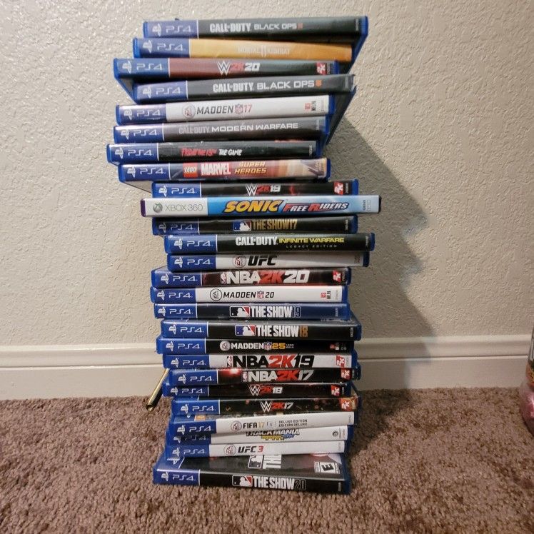 PS4 GAMES FOR SALE