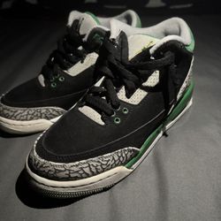 Jordan 3 Retro Pine Green size 7