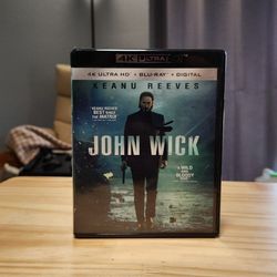 John Wick 4K UHD + Blu-ray
