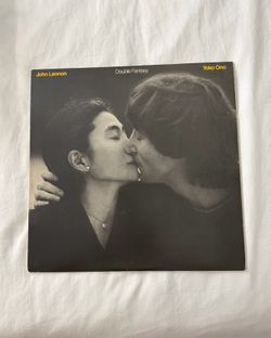 John Lennon Yoko Ono Double Fantasy EX+ 1980 Original Vinyl Record Album GHS2001