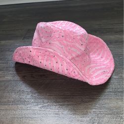 Sparkly Pink Cowgirl Hat
