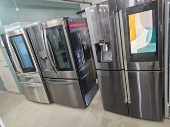 Blow Out Sale appliances Sale and Repair like new Certified Gently Used Washer Dryer Refrigerator Oven Stove Stackable Free Warranty
