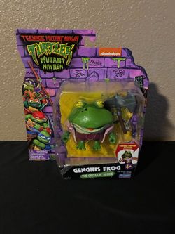 🟢 Genghis The Croaking Bloke 4” Fig. TMNT Mutant Mayhem