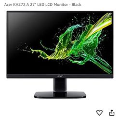 Acer 27" 1 Ms Monitor