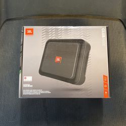 JBL 1 Channel Bass Amplifier 600 Watts RMS ClubA600 Series