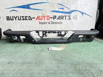 2023 - 2024 CHEVROLET SILVERADO 2500 ZR2 BISON REAR BUMPER OEM w/sensorhole