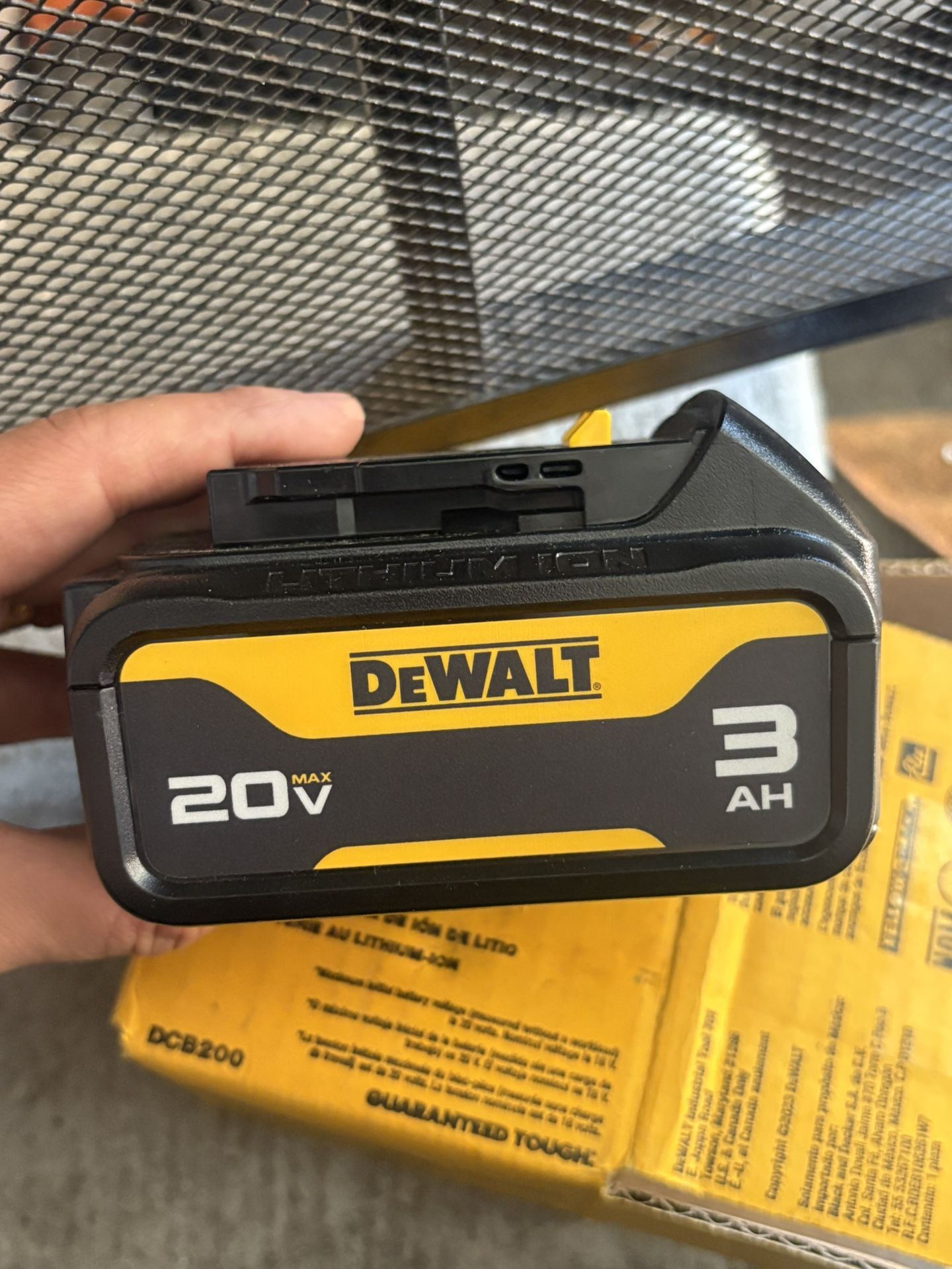 Dewalt Battery / Dewalt Batería