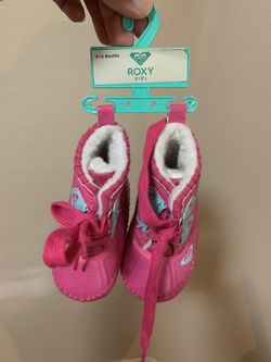 Roxy baby girl boots 9-12 months