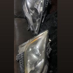 Lexus Is 250.  Headlights And Fog lights 