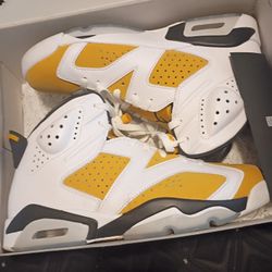 Air Jordan 6 Retro Yellow Ochre 