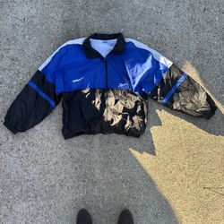1990’s VINTAGE MEN REBOK  WINDBREAKER SIZE XXL (EXCELLENT CONDITION)