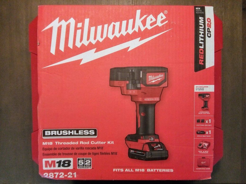 Milwaukee M18 Threaded Rod Cutter Kit