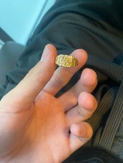 10kt Nugget ring