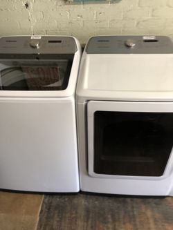 Samsung Washer And Dryer Set