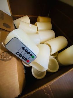 Medium Size Battery or Remote Candles