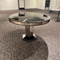 Mirror Glass Table