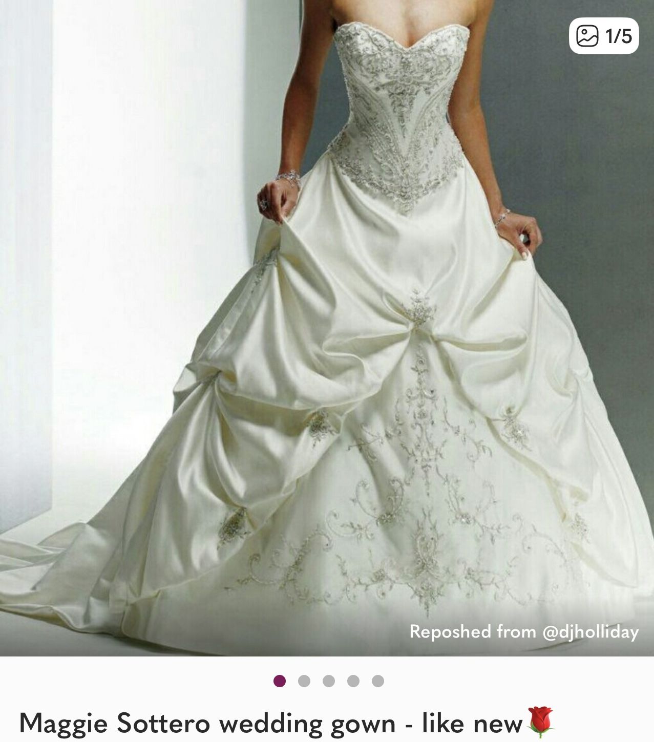 Maggie Sottero Monalisa Royale Wedding Dress 