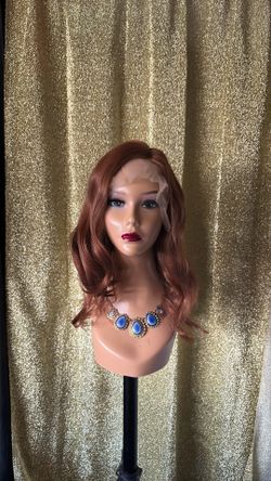 Beautiful frontal lace synthetic wig ❤️