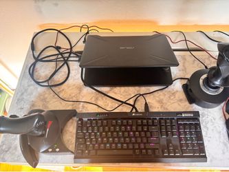 Asus tuf 505 y control hotas x