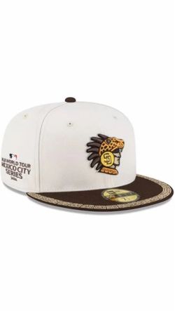 San Diego Padres MLB Mexico City Series Fitted Cap