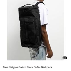 True Religion Men’s Duffle / Backpack 🎒