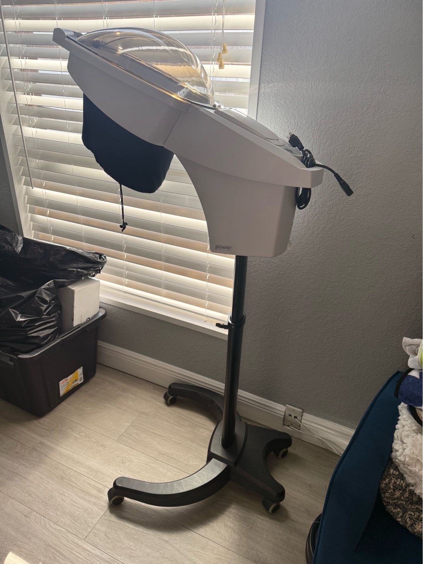 Professional Ozone Hair Steamer with LED Therapy – Salon Spa Equipment
