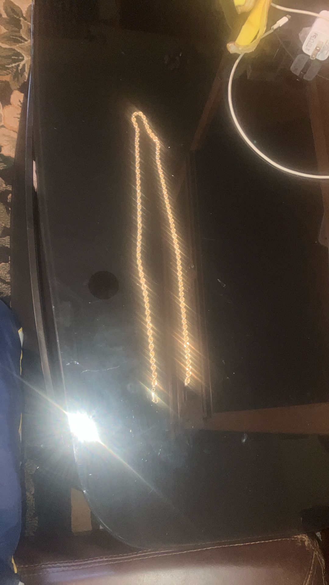 10k Hollow Gold Rope Chain