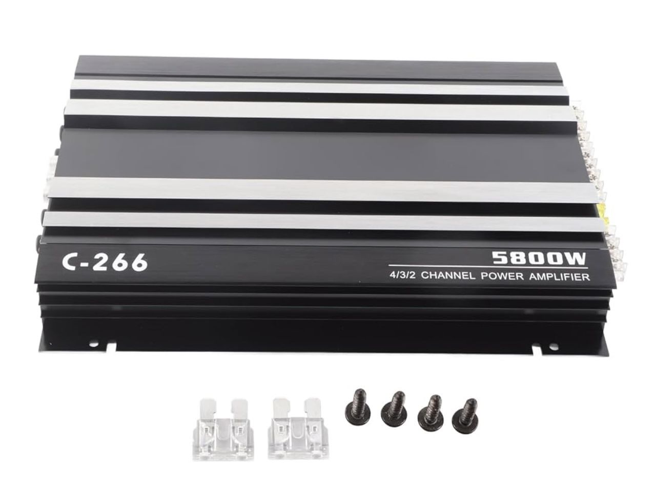 Car Amplifier 5800W 12V Full-Range High Power Hi-Fi Portable Audio Stereo Sound Subwoofer Amp