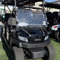 2025/ 6-Passenger Street Legal Golf Cart Bintelli Beyond LITE 48-Volt Lithium