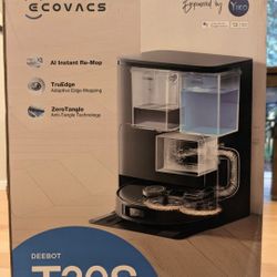 New! Ecovacs Robot Vacuum/Mop DEEBOT T30S PRO Package