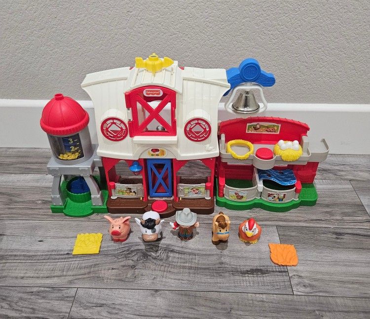 Fisher-Price Little People Caring for Animals Farm Playset