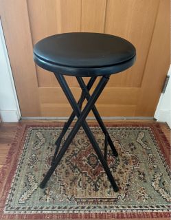 Vinyl Padded Folding Stool