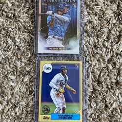 Baseball Card Rookie - Wander Franco 