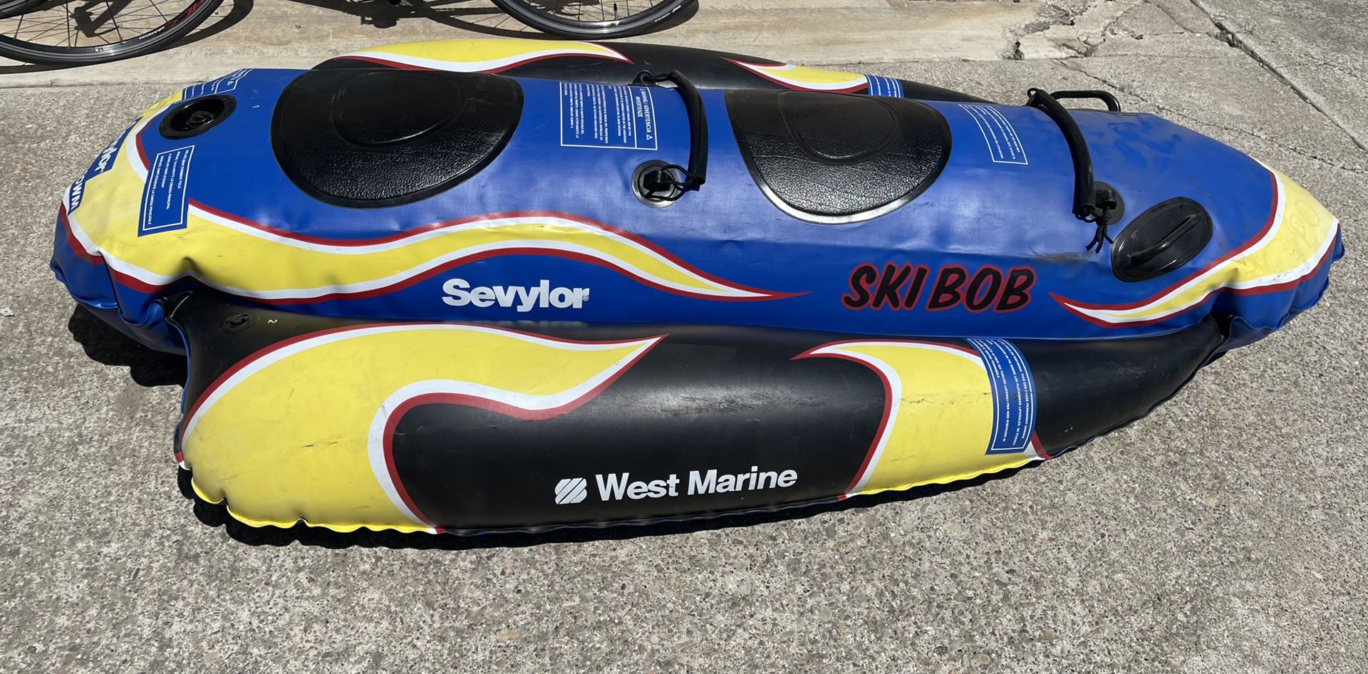 Sevylor Ski Bob Water Ski 2 Person Tube Towable