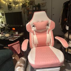 Pink Gamer Chair For SALE! 