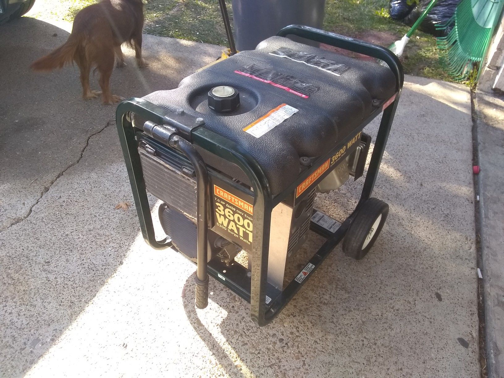 Generator 3600 watt craftsman for Sale in Cypress, TX OfferUp
