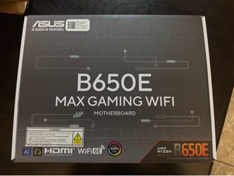 *UNOPENED* Asus B650E Max Gaming WiFi Motherboard