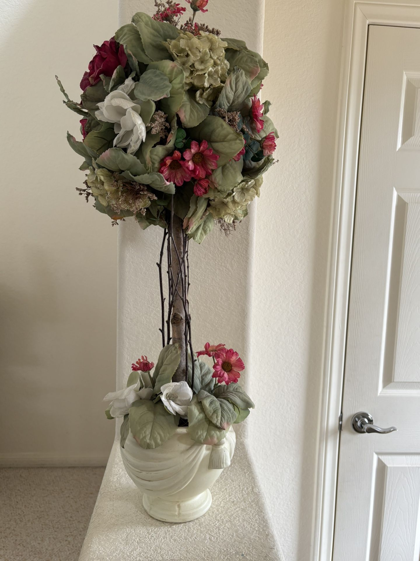 Topiary - Floral  Arrangement 30” Tall