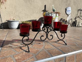 5 Piece Candle Holder
