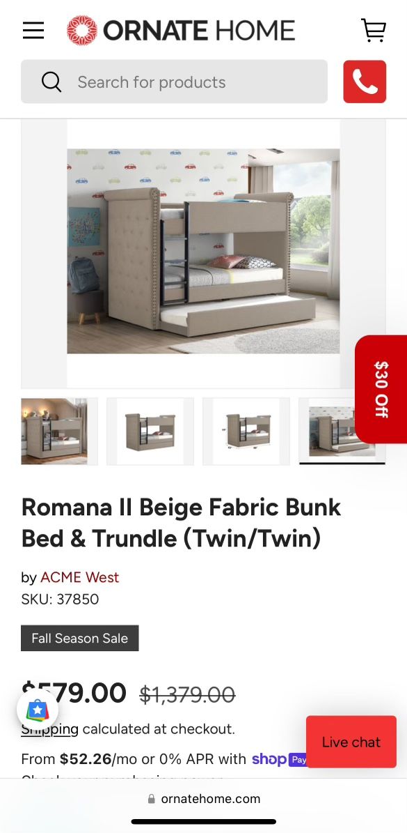 Twin Size Bunk Bed