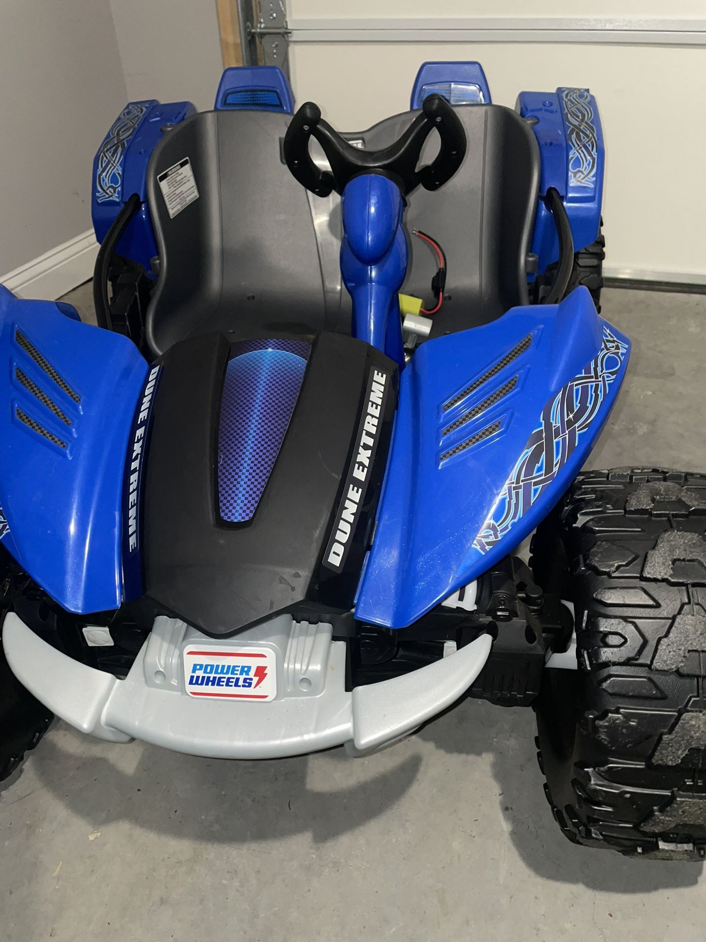 Battery powered four wheeler